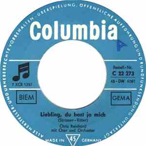 Chris Reinhard Mit Chor Und Orchester - Liebling, Du Hast Ja Mich flac download
