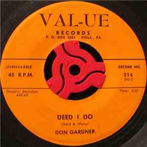 Don Gardner - Glory Of Love / Deed I Do flac download