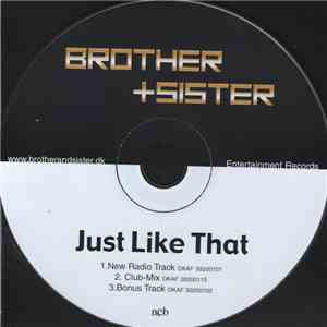 Brother+Sister - Just Like That flac download