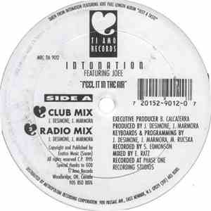 Intonation  Featuring Joee - Feel It In The Air flac download