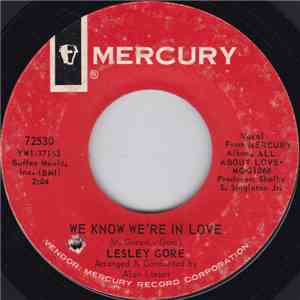 Lesley Gore - We Know We're In Love / That's What I'll Do flac download