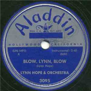 Lynn Hope & Orchestra - Blow, Lynn, Blow / Blue Moon flac download