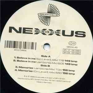 Nexxus - Believe In Me flac download