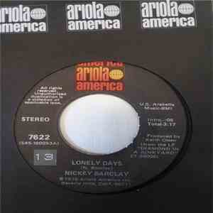 Nickey Barclay - Lonely Days flac download