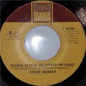 Stevie Wonder - Signed, Sealed, Delivered I'm Yours / I'm More Than Happy flac download