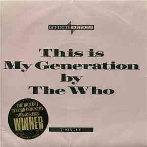 The Who - This Is My Generation flac download