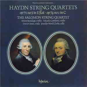Haydn - The Salomon String Quartet - Haydn String Quartets (Op 71 No 3 In E Flat • Op 74 No 1 In C) flac download