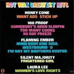 Various - Hot Wax Greatest Hits flac download