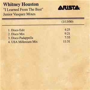 Whitney Houston - I Learned From The Best (Junior Vasquez Mixes) flac download