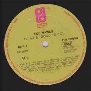 Lou Rawls - Let Me Be Good To You flac download