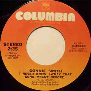 Connie Smith - I Never Knew (What That Song Meant Before) flac download