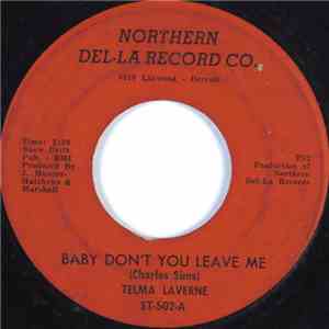 Telma Laverne - Baby Don't You Leave Me / He's A Lucky Guy flac download