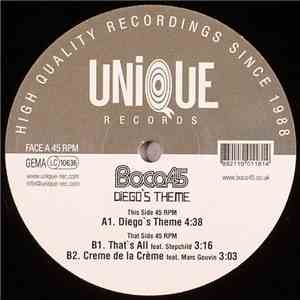 Boca 45 - Diego's Theme flac download