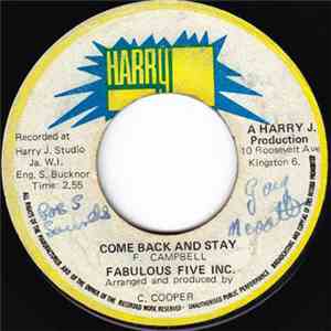 Fabulous Five Inc. - Come Back And Stay flac download
