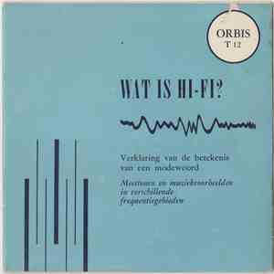 No Artist - Wat is Hi-Fi? flac download