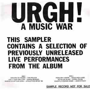 Various - Selections From Urgh! A Music War flac download