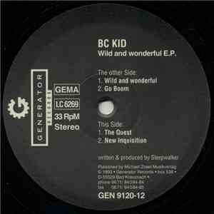 BC Kid - Wild And Wonderful E.P. flac download