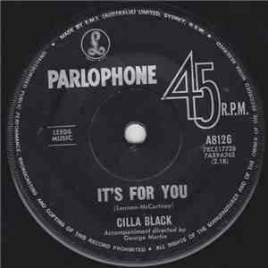 Cilla Black - It's For You flac download