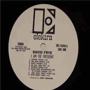 David Frye - I Am The President flac download