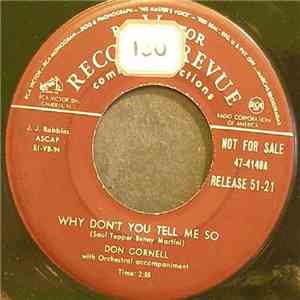 Don Cornell - Why Don't You Tell Me So / If I Had Another Chance flac download