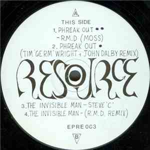 R.M.D. / Steve C - Phreak Out / The Invisible Man flac download