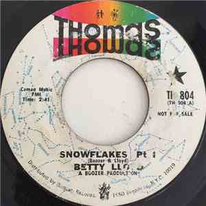 Betty Lloyd - Snowflakes Pt 1 / Snowflakes Pt II (Instrumental) flac download