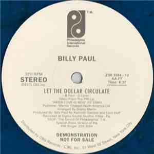 Billy Paul - Let The Dollar Circulate flac download