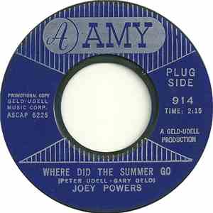Joey Powers - Where Did The Summer Go flac download