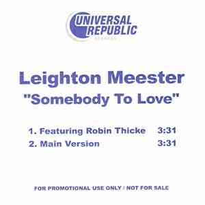 Leighton Meester - Somebody To Love flac download