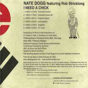 Nate Dogg featuring Rob Stricklong - I Need A Chick flac download