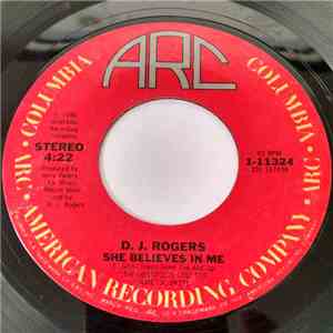 D. J. Rogers - She Believes In Me flac download