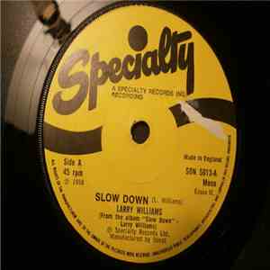Larry Williams  - Slow Down / High School Dance flac download