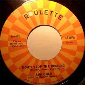 Ann Cole - Don't Stop The Wedding flac download
