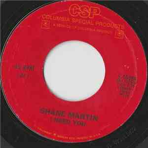 Shane Martin  - I Need You / You're So Young flac download