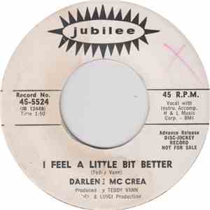 Darlene McCrea - I Feel A Little Bit Better/Soulful Feeling flac download