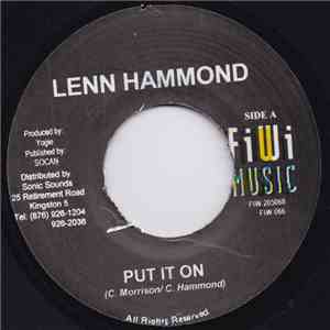 Lenn Hammond - Put It On flac download