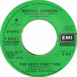 Michael Johnson  - The Very First Time flac download