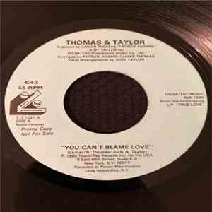 Thomas & Taylor - You Can't Blame Love flac download
