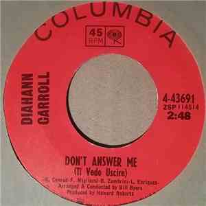 Diahann Carroll - Don't Answer Me flac download
