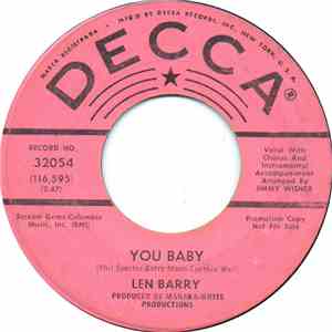 Len Barry - You Baby / Would I Love You? flac download