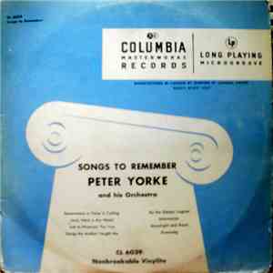 Peter Yorke And His Orchestra - Songs To Remember flac download