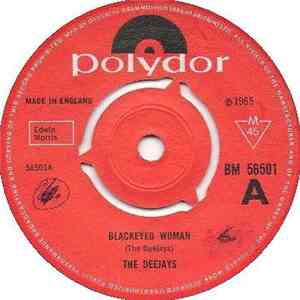 The Deejays - Blackeyed Woman / Just Can't Go To Sleep flac download