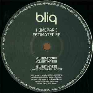 Homepark - Estimated EP flac download