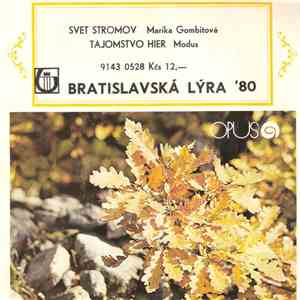Marika Gombitová, Modus  - Svet Stromov / Tajomstvo Hier flac download