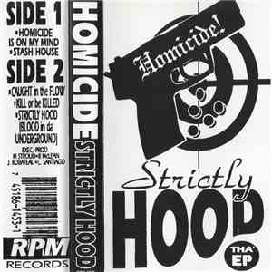 Homicide  - Strictly Hood - Tha' EP flac download