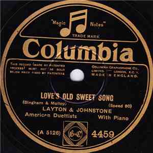 Layton & Johnstone - Love's Old Sweet Song / At Dawning flac download