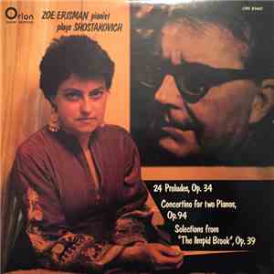 Shostakovich - Zoe Erisman - 24 Preludes, Op. 34 / Concertino, Op. 94 / Selections From The Ballet “The Limpid Brook“ flac download