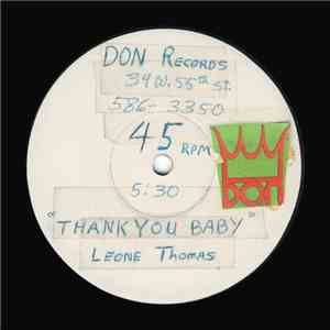Leone Thomas - Thank You Baby flac download