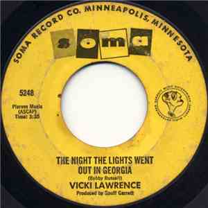 Vicki Lawrence - The Night The Lights Went Out In Georgia / He Did With Me FLAC download