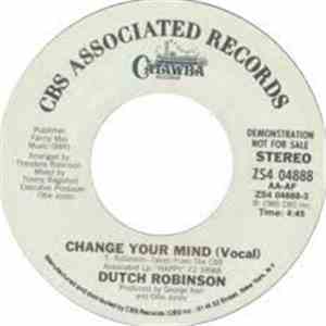 Dutch Robinson - Change Your Mind flac download